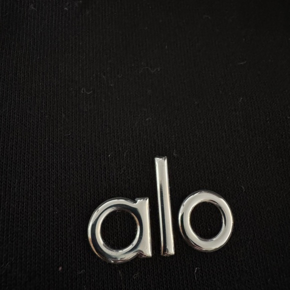 ALO Yoga “Accolade” black Hoodie - unisex Size S - Picture 3 of 10